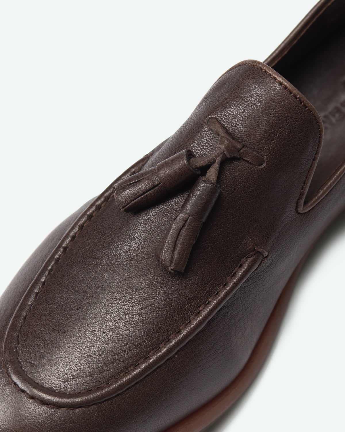 Foppolo men's loafers in leather with tassels