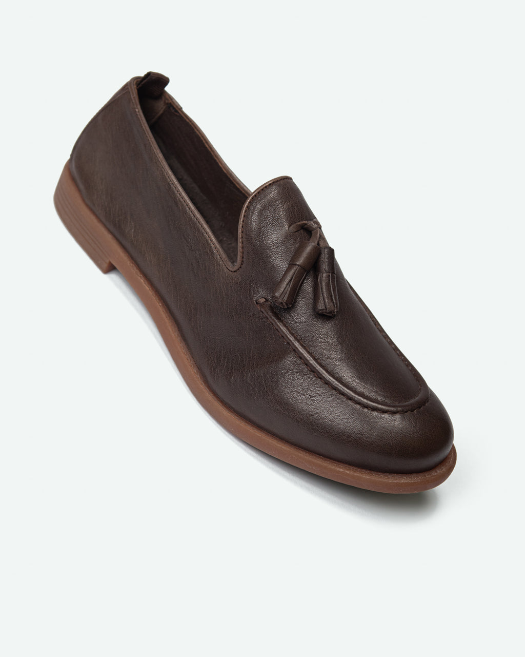 Mocassini uomo Foppolo in pelle con nappine