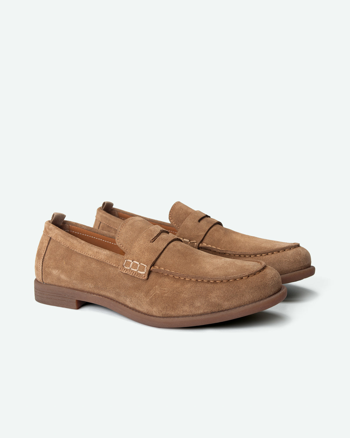 Ardesio men's penny loafers in suede