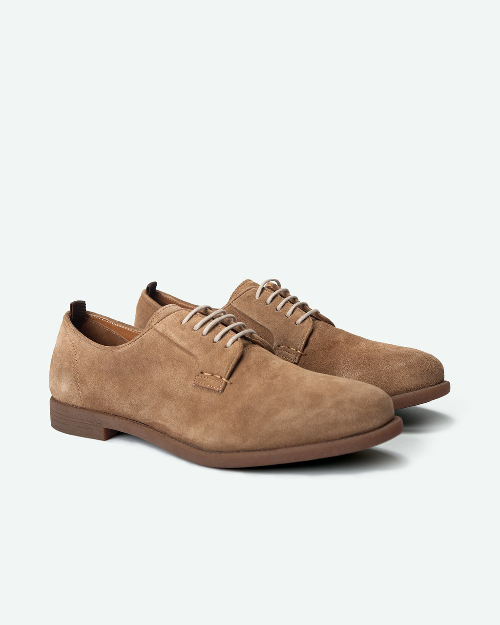 Scarpe derby uomo Valbondione in pelle scamosciata