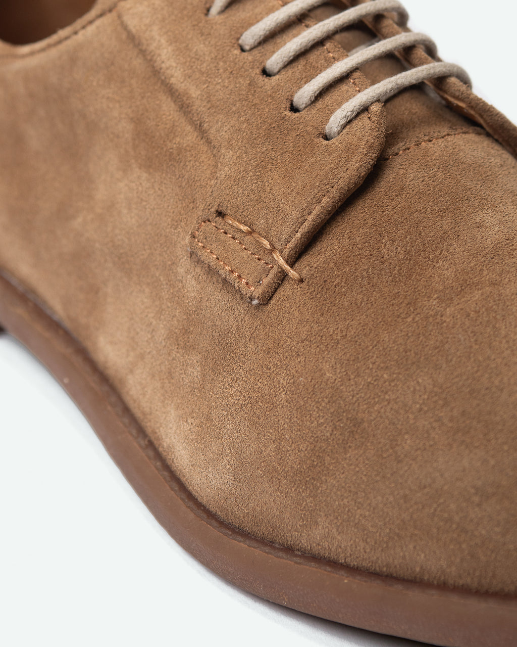 Scarpe derby uomo Valbondione in pelle scamosciata