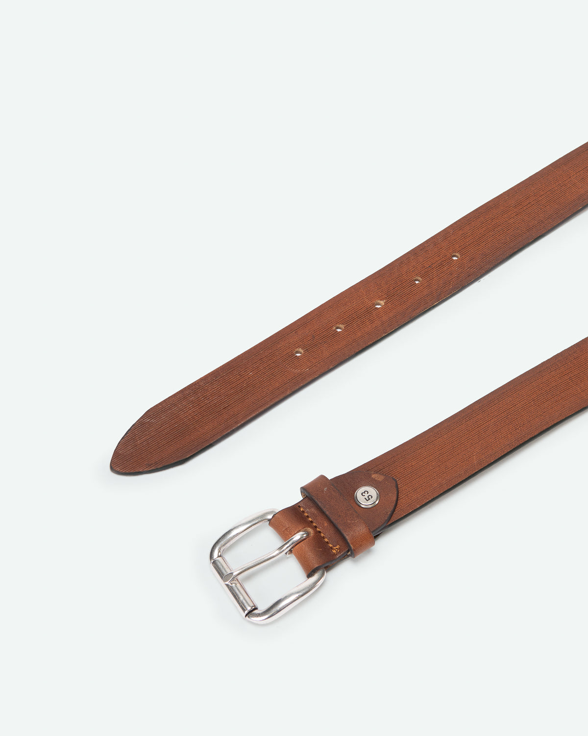 Cintura uomo Redorta in pelle rigata