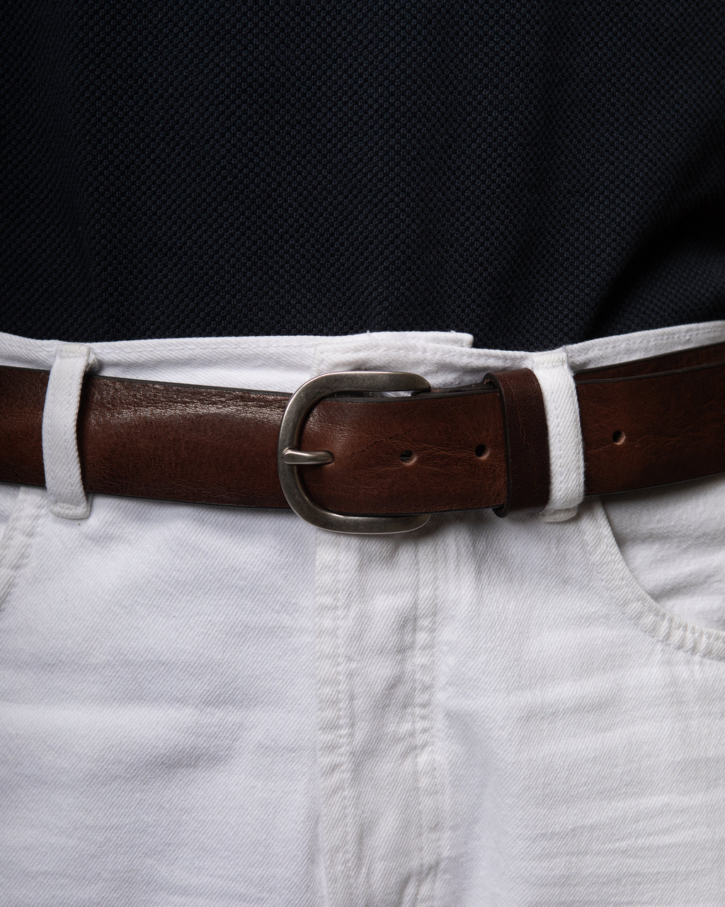 Cintura uomo Cabianca in pelle