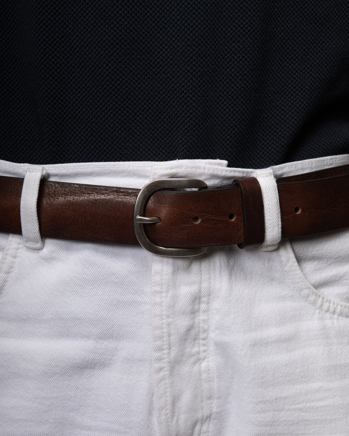Cintura uomo Cabianca in pelle