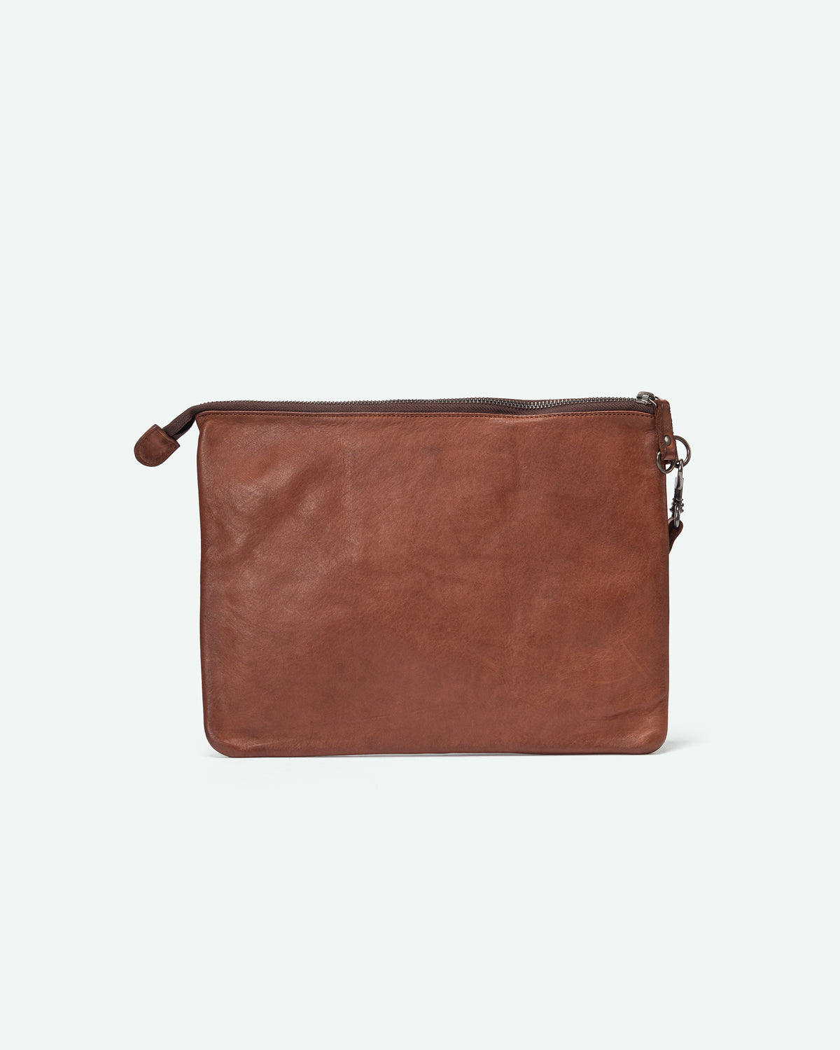 Fara men's leather clutch, large size