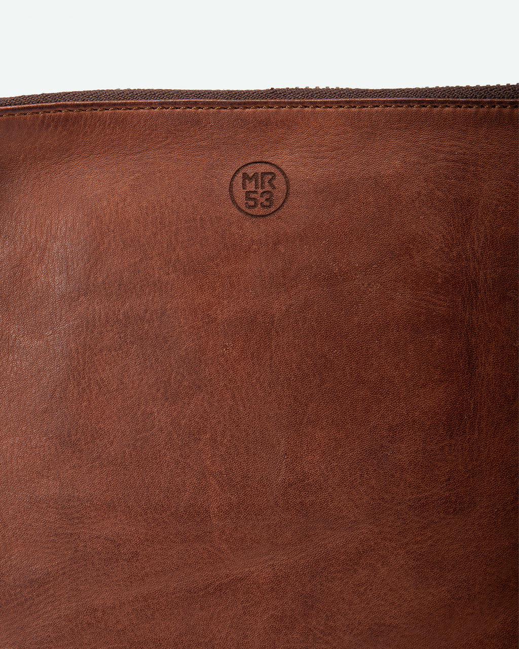 Pochette uomo Fara in pelle, formato grande